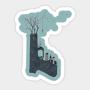 big city life Sticker